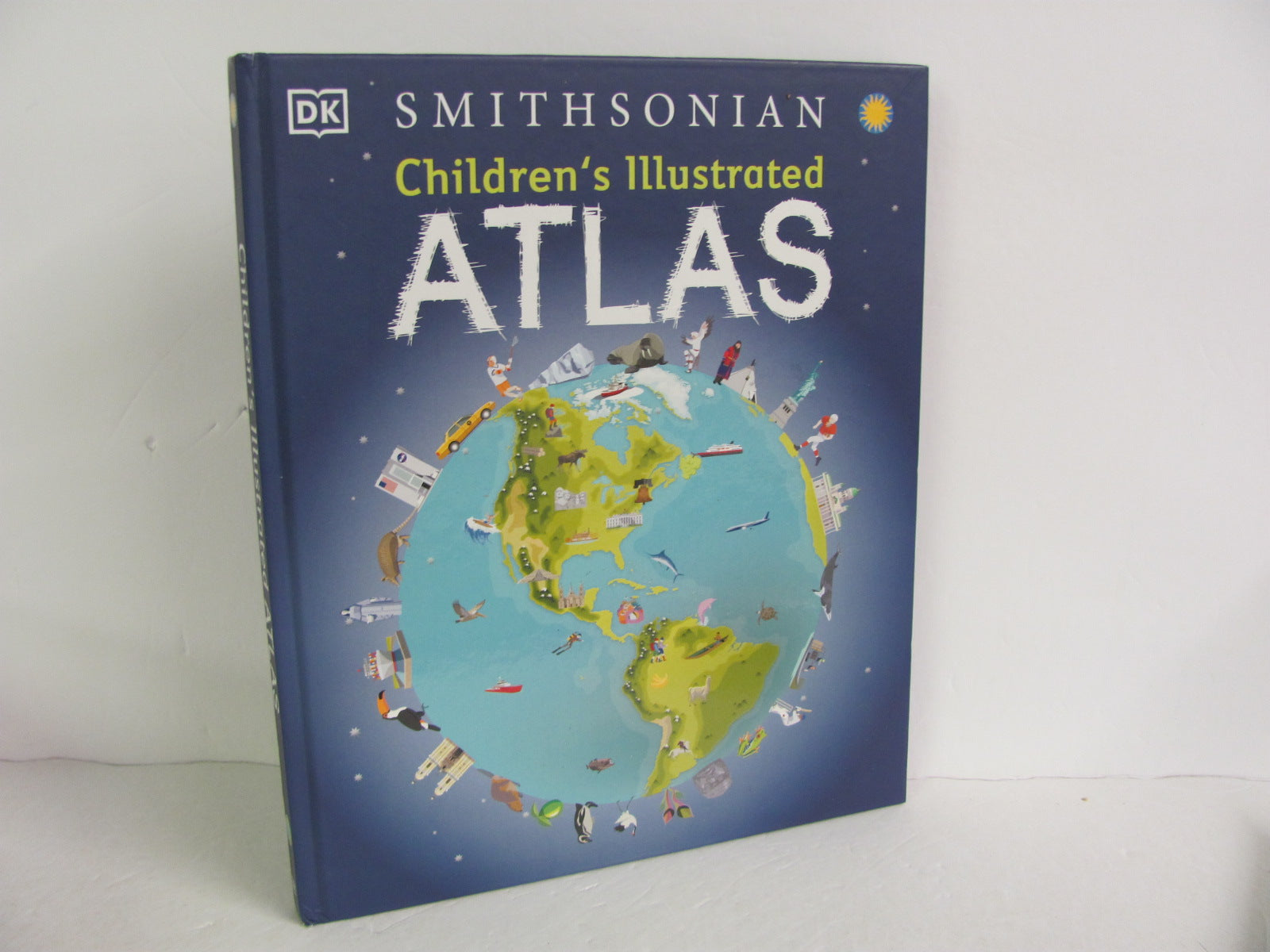 Children's Illustrated Atlas Smithsonian Pre-Owned Elementary Reference  Books