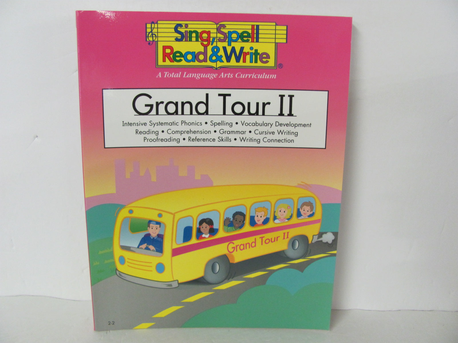 Workbook　Textbooks　Book　and　Spell　Homeschool　Grand　Write　Tour　–　Language　II　Sing　Pre-Owned　Read　Smart