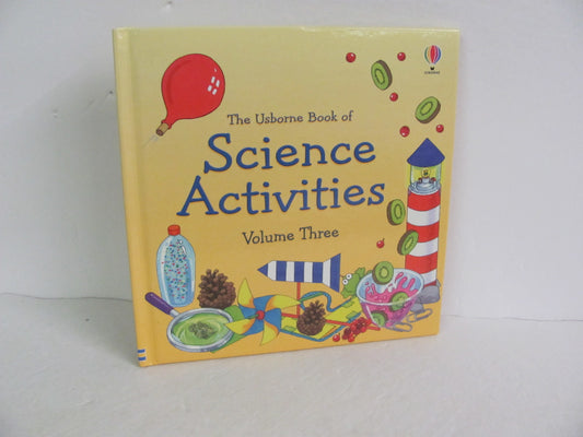 Science Activities Volume 3 Usborne Pre-Owned Elementary Experiments Books