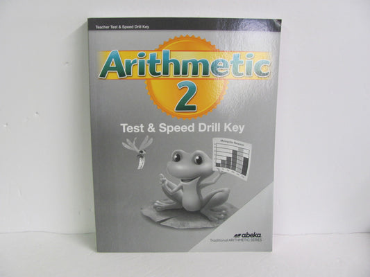 Arithmetic 2 Abeka Test Key Pre-Owned 2nd Grade Mathematics Textbooks