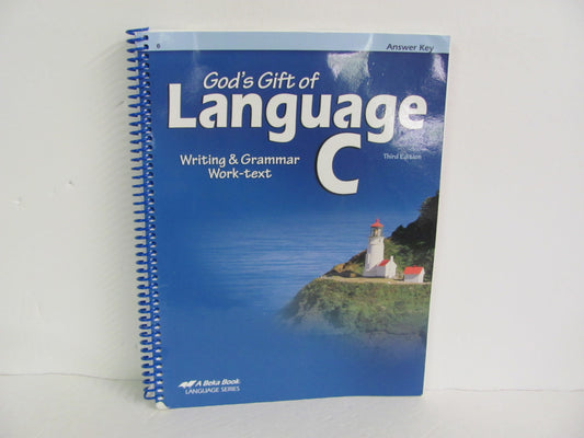 Language C Abeka Answer Key  Pre-Owned 6th Grade Language Textbooks