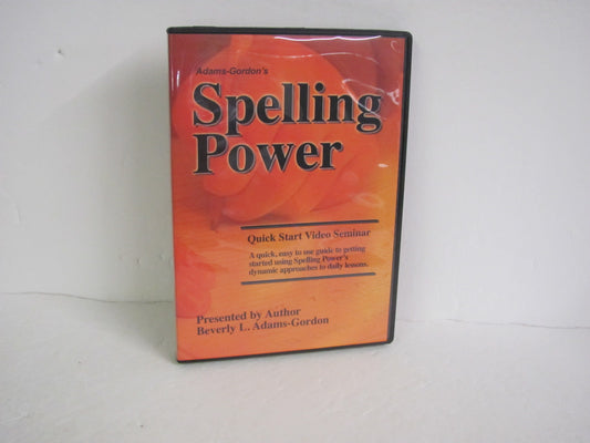 Spelling Power Castlemoyle DVD Pre-Owned Elementary Spelling/Vocabulary Books