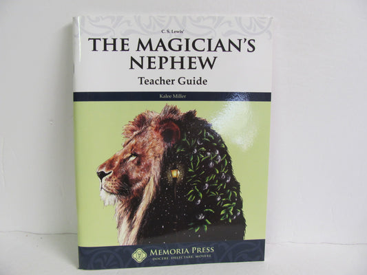 The Magician's Nephew- Memoria Press Teacher Guide  Pre-Owned Fiction Books