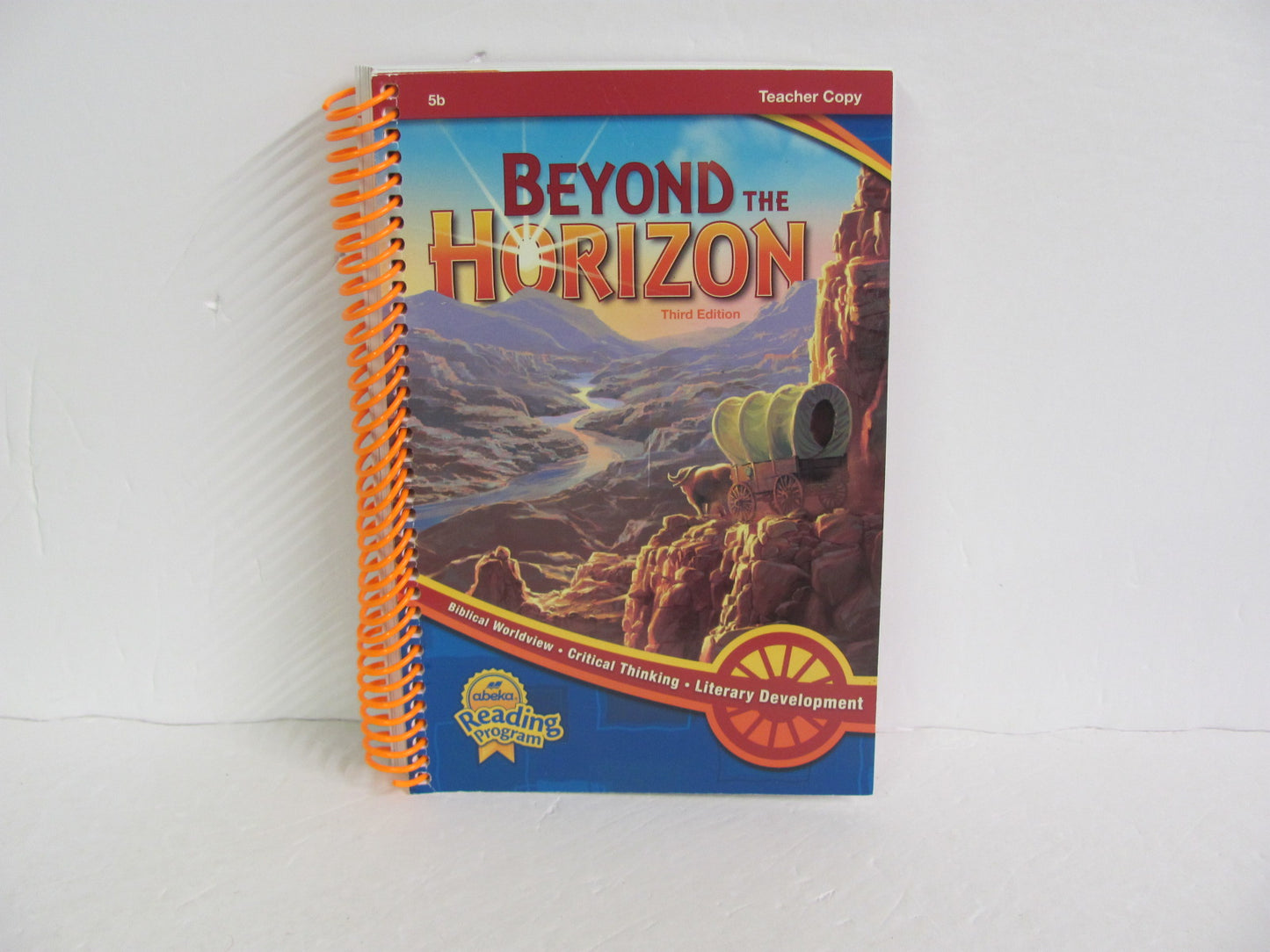 Beyond the Horizon Abeka Teacher Copy  Pre-Owned 5th Grade Reading Textbooks