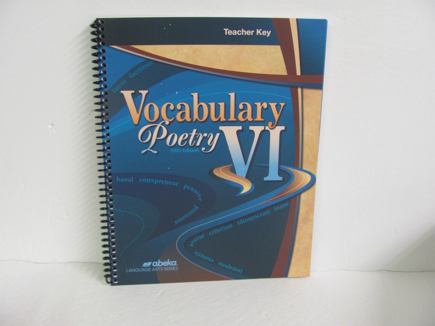 Vocabulary Poetry VI Abeka Teacher Key  Pre-Owned Spelling/Vocabulary Books