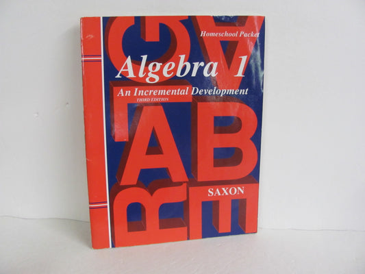 Algebra 1 Saxon Answer Key  Pre-Owned High School Mathematics Textbooks