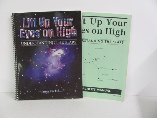 Lift Up Your Eyes Christian Liberty Set  Pre-Owned Nickel Science Textbooks