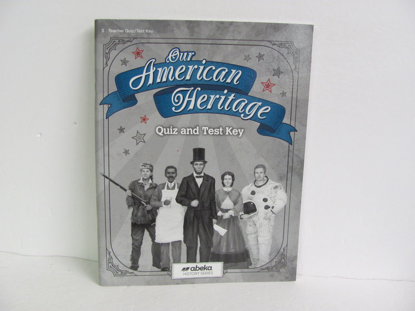 Our American Heritage Abeka Quiz/Test Key  Pre-Owned 3rd Grade History Textbooks