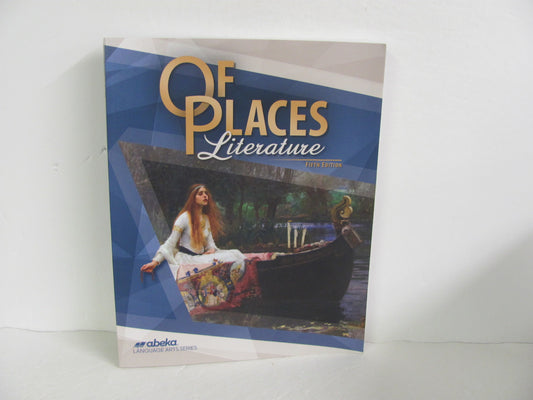 Of Places Literature Abeka Student Book Pre-Owned 8th Grade Reading Textbooks