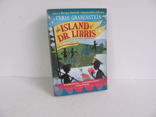 The Island of Dr. Libris Yearling- Pre-Owned Grabenstein Fiction Books