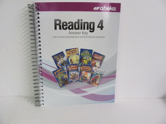 Reading 4 Abeka Answer Key  Pre-Owned 4th Grade Reading Textbooks