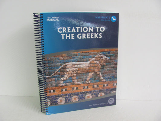 Creation to the Greeks My Father's World Hazell Elementary History Textbooks