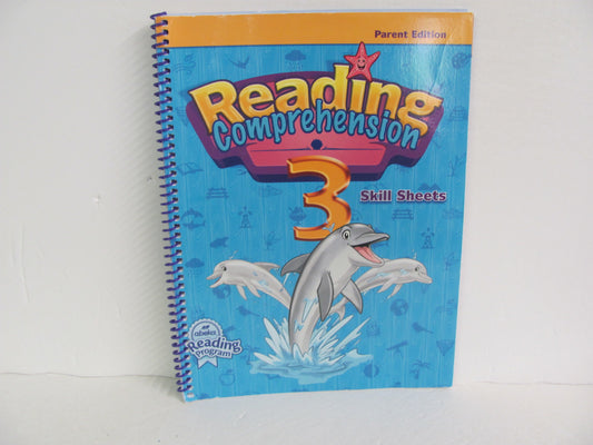 Reading Comprehension Abeka Parent Edition  Pre-Owned Reading Textbooks