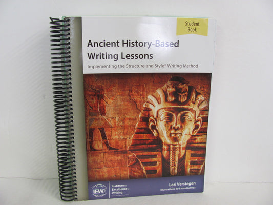 Ancient History Based Writing IEW Student Book Pre-Owned Creative Writing Books