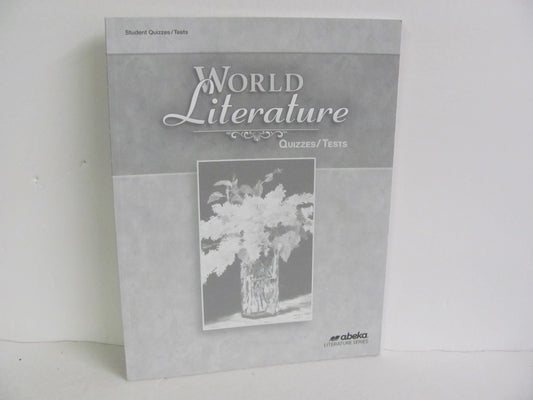 World Literature Abeka Quizzes/Tests  Pre-Owned 10th Grade Reading Textbooks