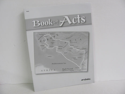 Book of Acts Abeka Tests  Pre-Owned 8th Grade Bible Textbooks