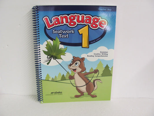 Language 1 Abeka Teacher Key  Pre-Owned 1st Grade Language Textbooks