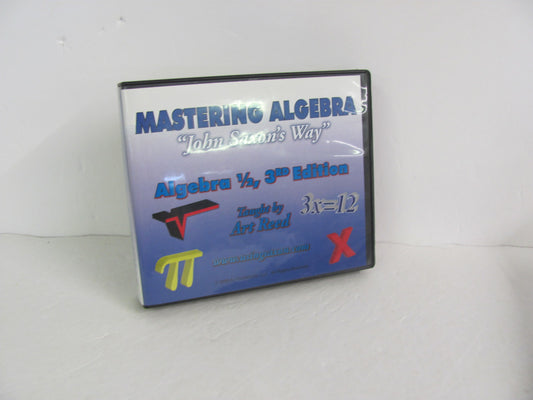 Mastering Algebra - Algebra 1/2 Art Reed DVD Pre-Owned Mathematics Textbooks