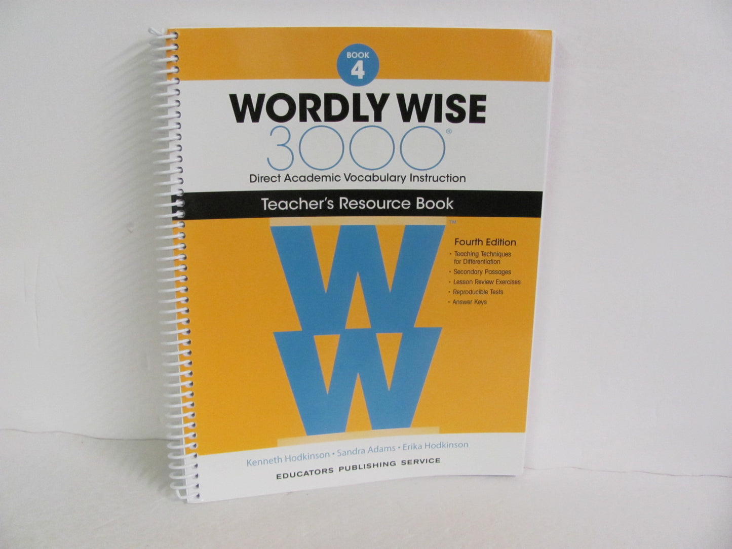 Wordly Wise 3000 EPS Teacher Resource Book Pre-Owned Spelling ...