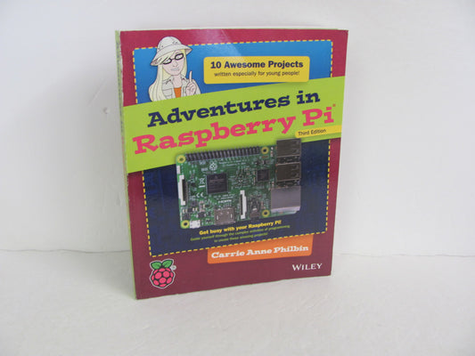 Adventures in Raspbery Pi Wiley Pre-Owned Computer Books