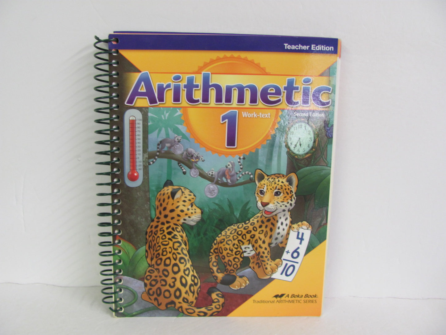 Arithmetic 1 Abeka Teacher Edition  Pre-Owned 1st Grade Mathematics Textbooks