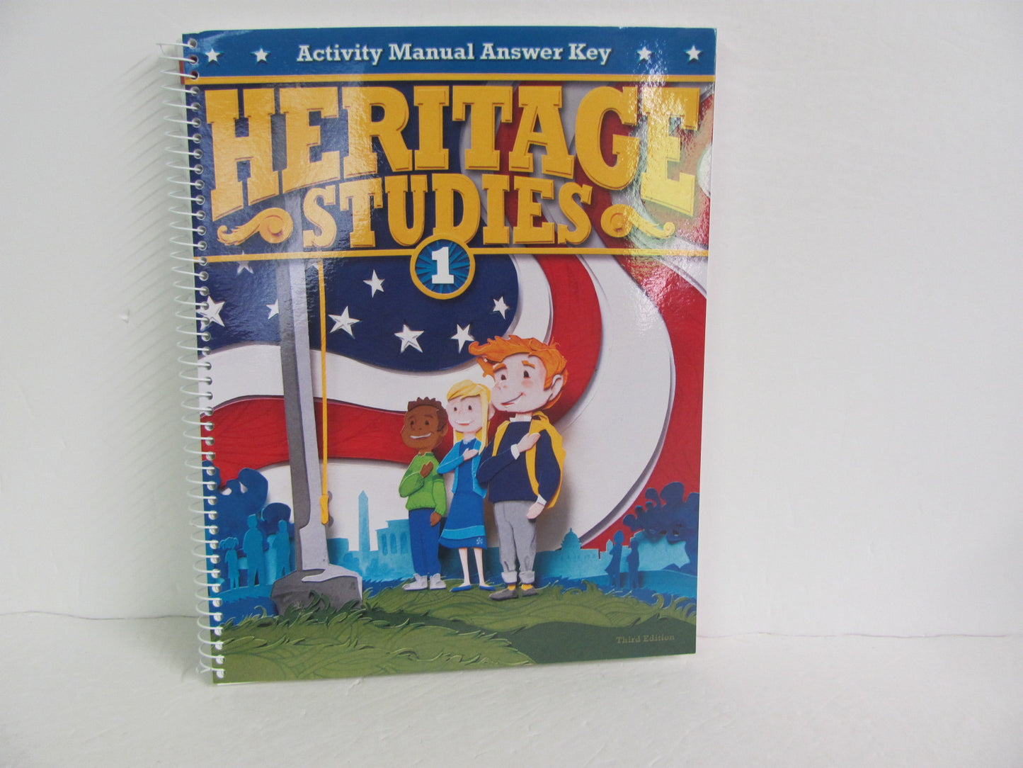 Heritage Studies 1 BJU Press Activity Key Pre-Owned 1st Grade History Textbooks