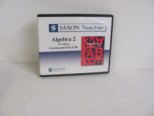 Algebra 2 Saxon Teacher CD-Rom  Pre-Owned High School Mathematics Textbooks