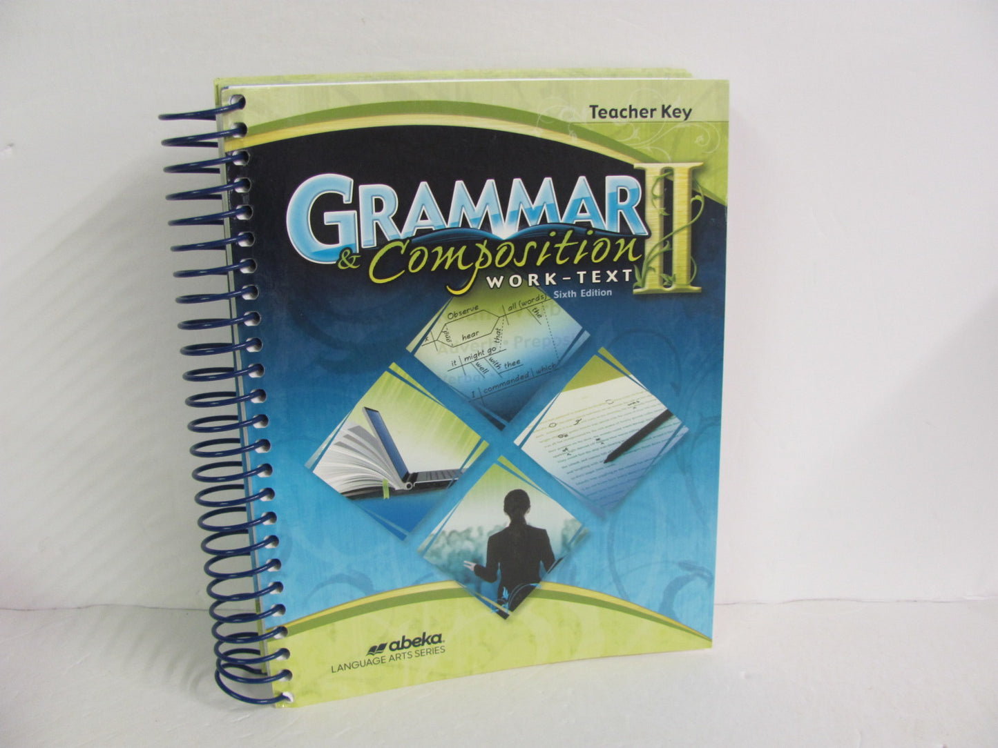 Grammar & Composition II Abeka Teacher Key  Pre-Owned Language Textbooks