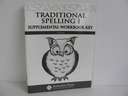 Traditional Spelling Memoria Press Luse Elementary Spelling/Vocabulary Books