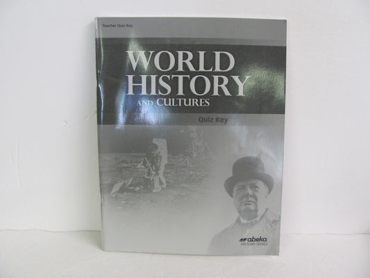 World History Abeka Quiz Key Pre-Owned 10th Grade History Textbooks