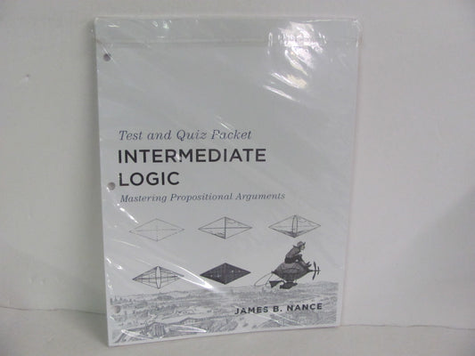 Intermediate Logic Canon Press Tests  Pre-Owned Nance High School Logic Books