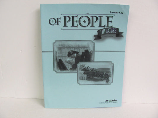 Of People Literature Abeka Answer Key  Pre-Owned 7th Grade Reading Textbooks