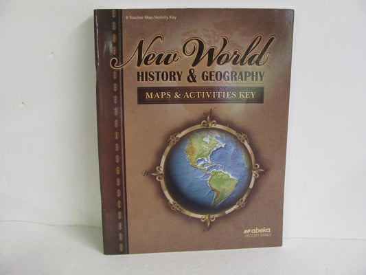 New World History Abeka Map Key Pre-Owned 6th Grade History Textbooks