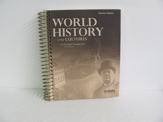 World History Abeka Teacher Edition  Pre-Owned 10th Grade History Textbooks