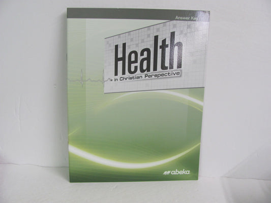 Health Abeka Answer Key  Pre-Owned High School Health Books