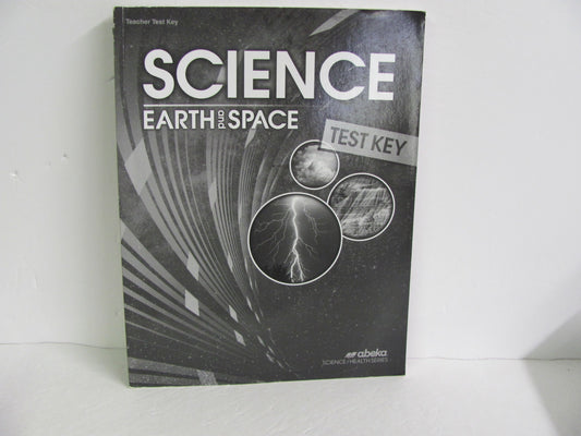 Earth & Space Abeka Test Key Pre-Owned 8th Grade Science Textbooks