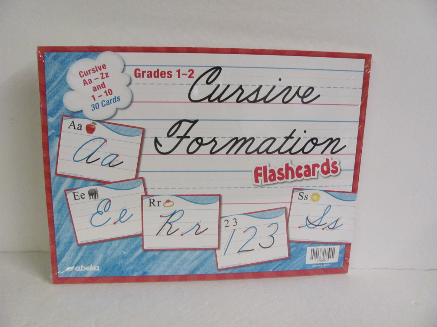 Cursive Formation Flashcards Abeka Pre-Owned 1st Grade Penmanship Books