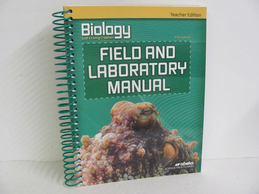 Biology Lab Abeka Teacher Edition  Pre-Owned 10th Grade Science Textbooks