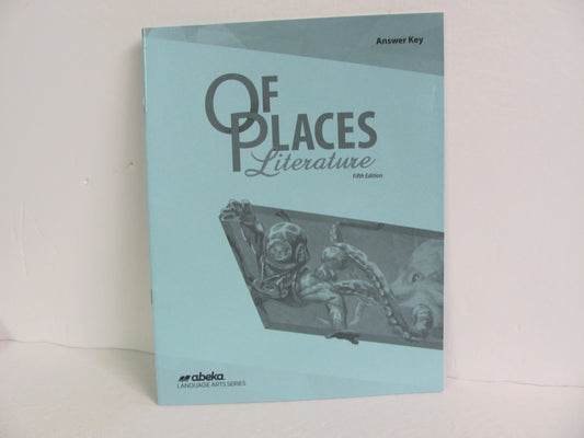 Of Places Literature Abeka Answer Key  Pre-Owned 8th Grade Reading Textbooks