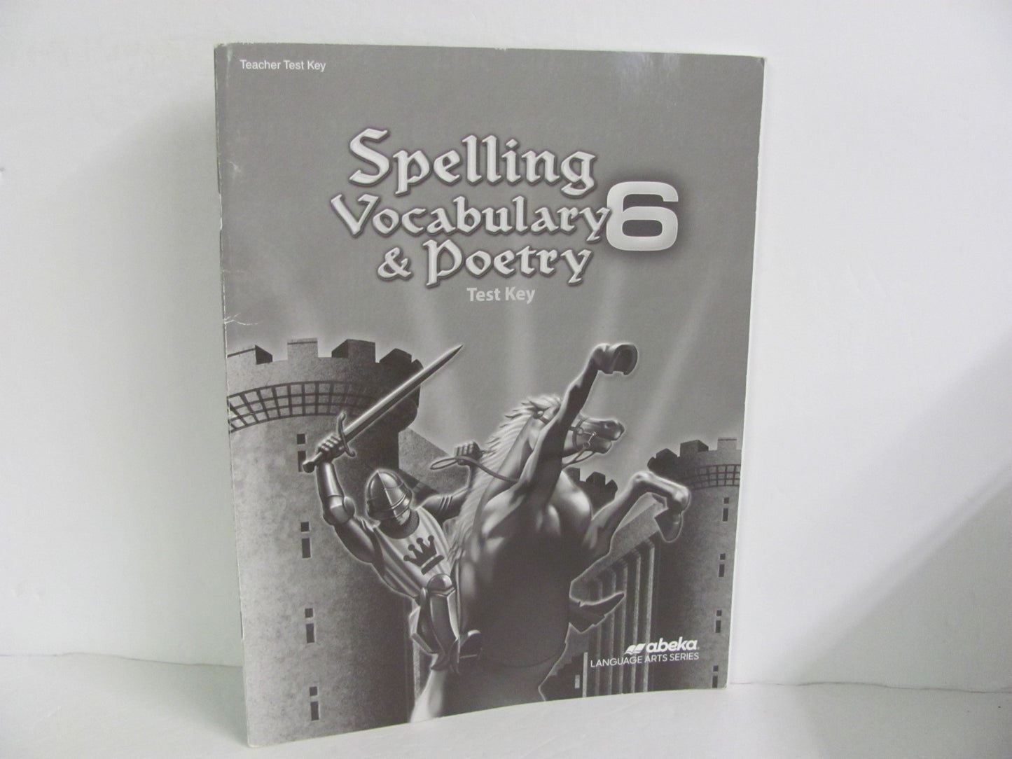 Spelling Vocabulary & Poetry Abeka Tests  Pre-Owned Spelling/Vocabulary Books