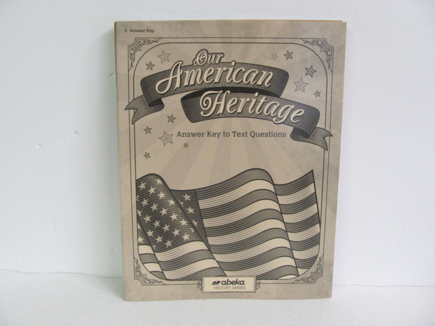 Our American Heritage Abeka Answer Key  Pre-Owned 3rd Grade History Textbooks