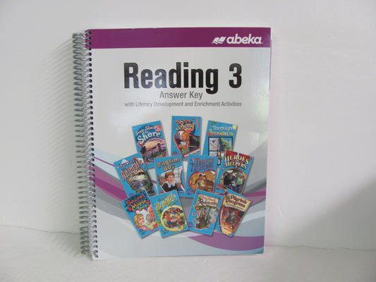 Reading 3 Abeka Answer Key  Pre-Owned 3rd Grade Reading Textbooks