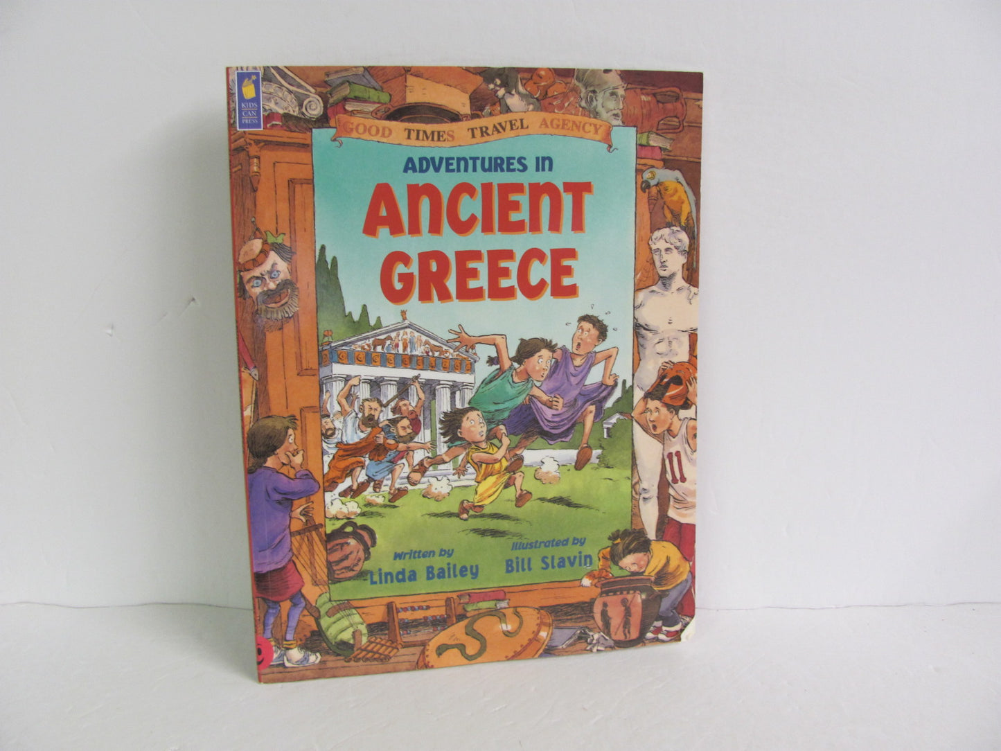 Adventures in Ancient Greece Kids Can Press Pre-Owned Ancient Egypt/Rome/Greece