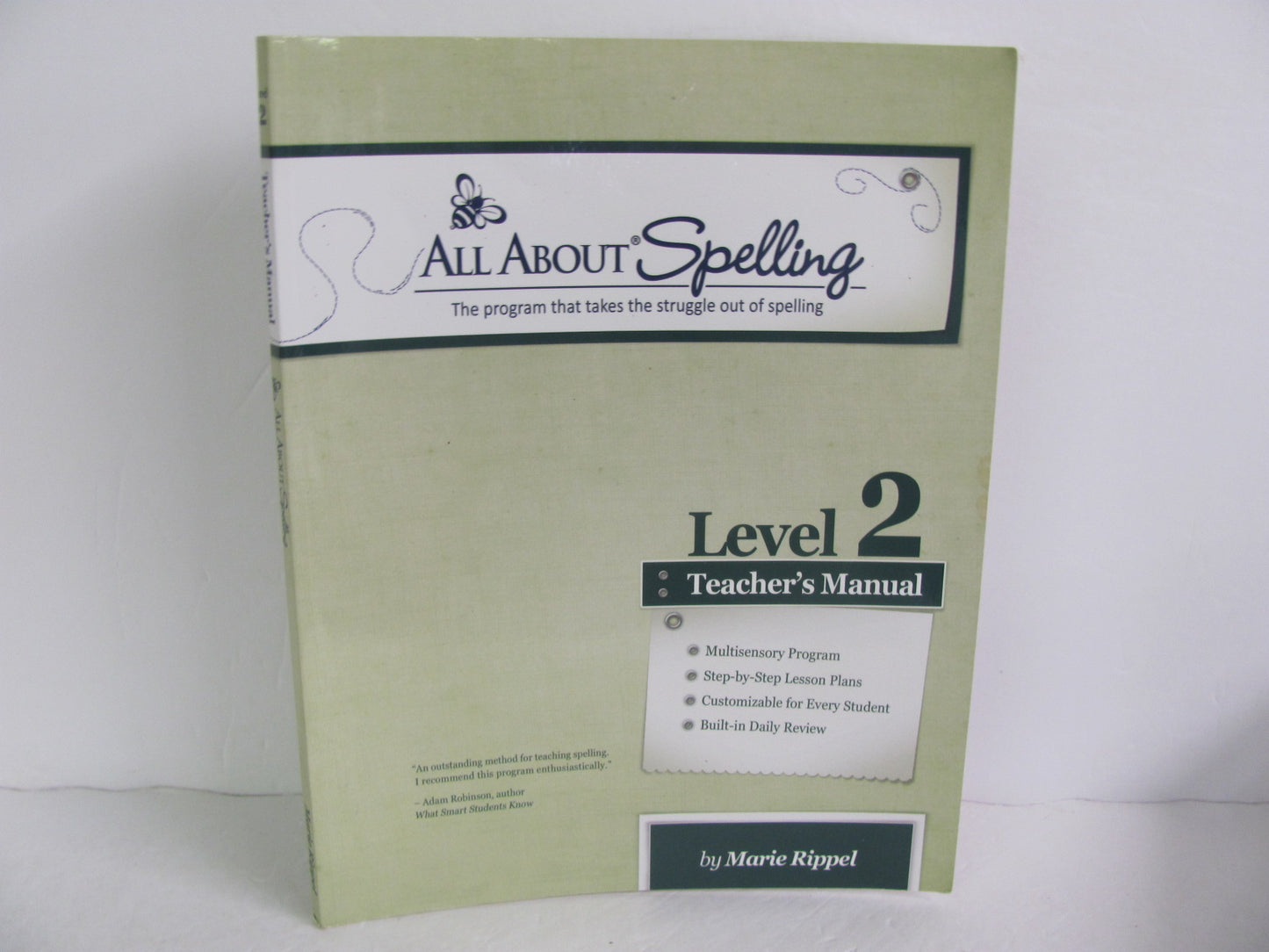 All About Spelling Level 2 Teacher Manual  Pre-Owned Spelling/Vocabulary Books