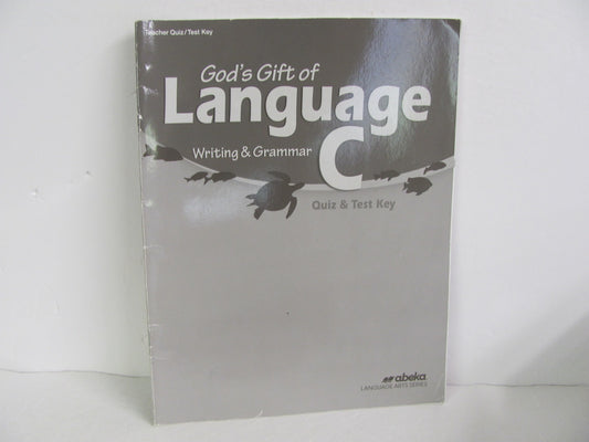 Language C Abeka Quiz/Test Key  Pre-Owned 6th Grade Language Textbooks