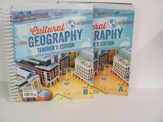 Cultural Geography BJU Press Teacher Edition  Pre-Owned History Textbooks