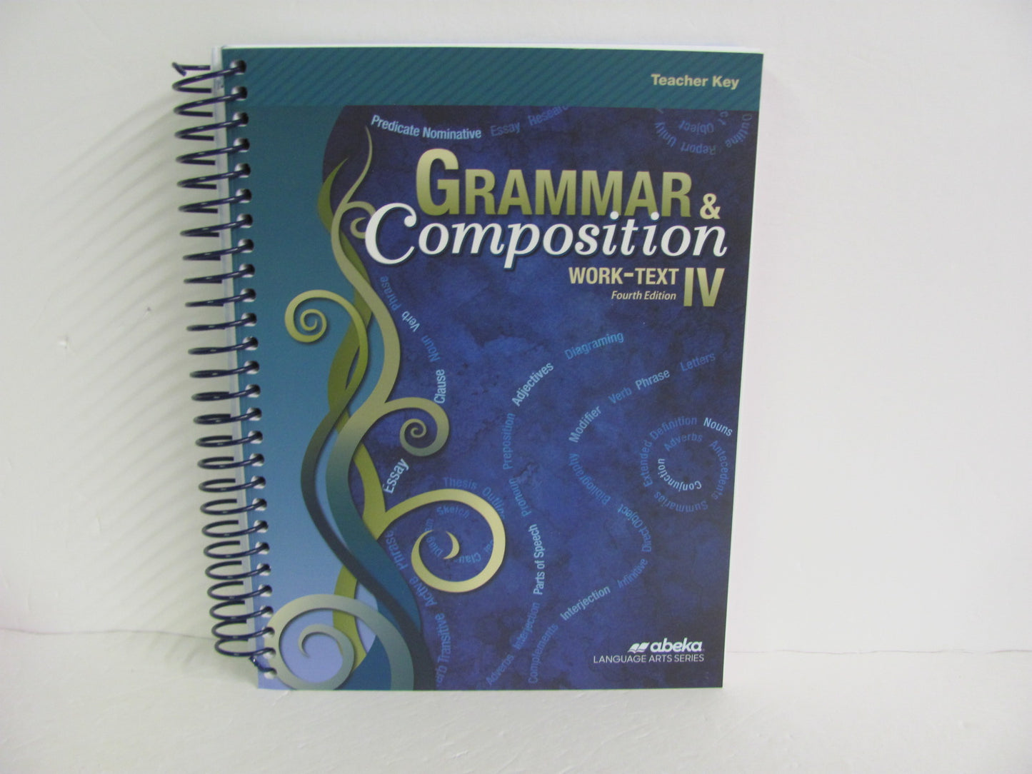 Grammar & Composition IV Abeka Teacher Key  Pre-Owned Language Textbooks