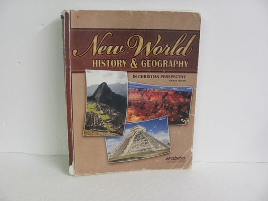 New World History Abeka Student Book Pre-Owned 6th Grade History Textbooks