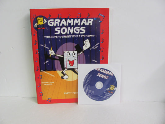 Grammar Songs Audio Memory Audio CDs Pre-Owned Troxel Language Textbooks