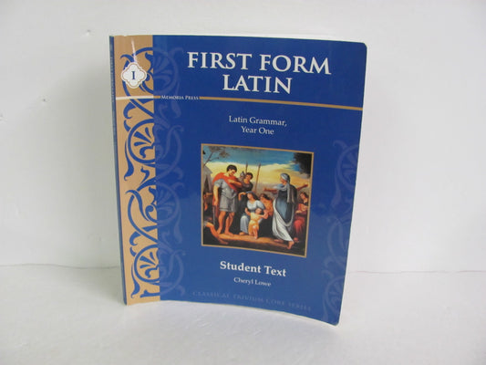 First Form Latin Memoria Press Student Book Pre-Owned Middle School Latin Books